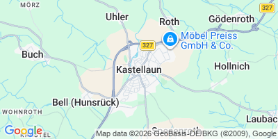 Karte Kastellaun
