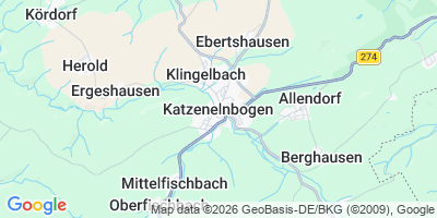Karte Katzenelnbogen