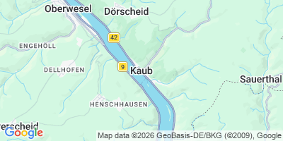 Karte Kaub