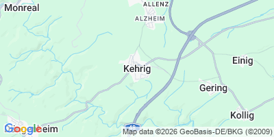 Karte Kehrig