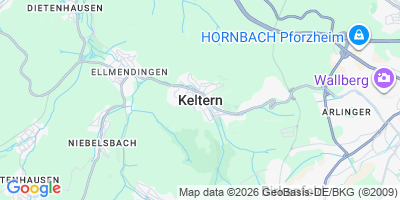 Karte Keltern