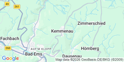 Karte Kemmenau