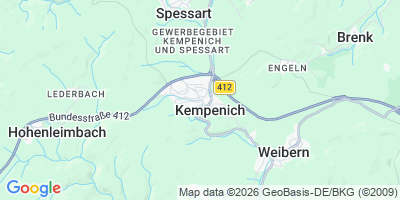 Karte Kempenich