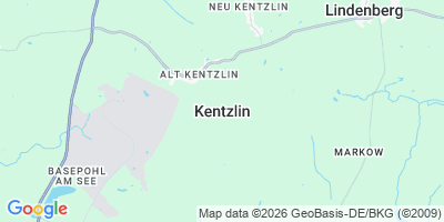 Karte Kentzlin