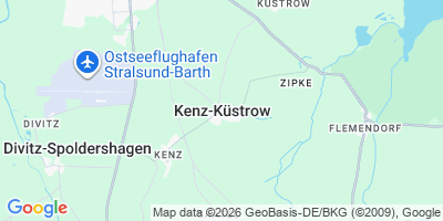 Karte Kenz-Küstrow