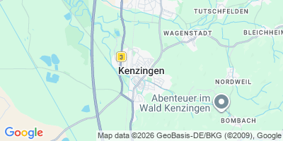 Karte Kenzingen