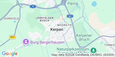 Karte Kerpen