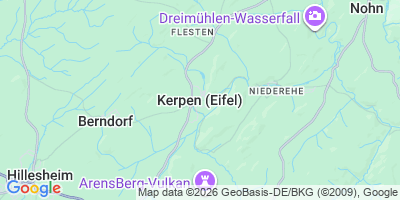 Karte Kerpen (Eifel)