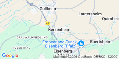 Karte Kerzenheim