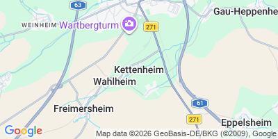 Karte Kettenheim
