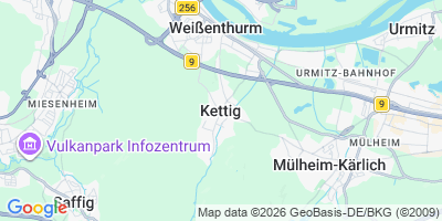 Karte Kettig