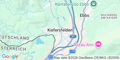 Karte Kiefersfelden