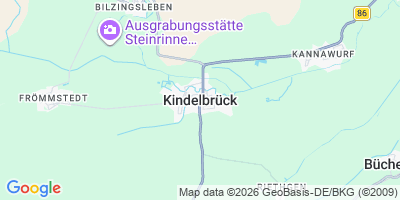 Karte Kindelbrück
