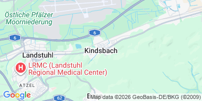 Karte Kindsbach