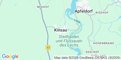 Karte Kinsau