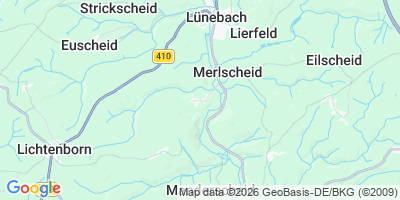 Karte Kinzenburg