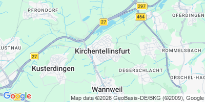 Karte Kirchentellinsfurt