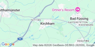 Karte Kirchham