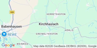 Karte Kirchhaslach