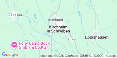 Karte Kirchheim i.Schw.
