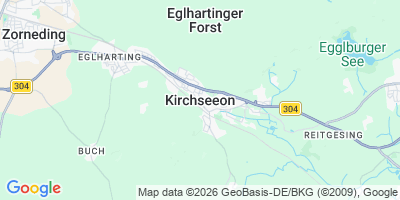 Karte Kirchseeon