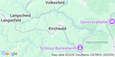 Karte Kirchwald