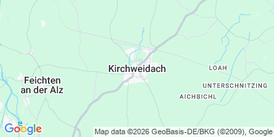 Karte Kirchweidach