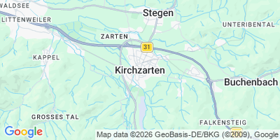 Karte Kirchzarten