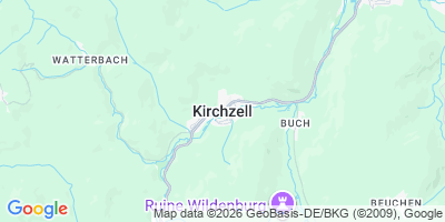 Karte Kirchzell