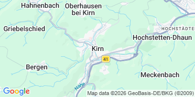 Karte Kirn, Stadt