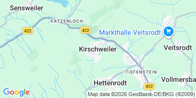 Karte Kirschweiler