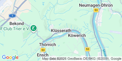 Karte Klüsserath