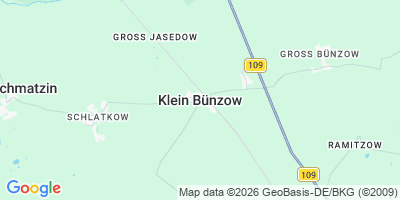 Karte Klein Bünzow