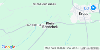 Karte Klein Bennebek