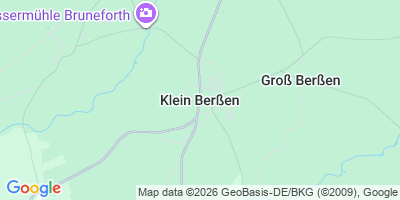 Karte Klein Berßen