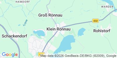 Karte Klein Rönnau