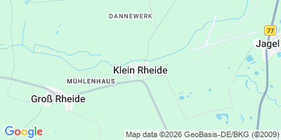 Karte Klein Rheide
