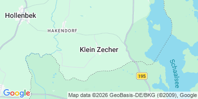 Karte Klein Zecher