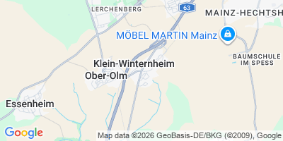 Karte Klein-Winternheim