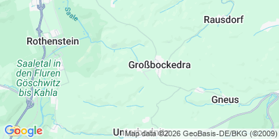Karte Kleinbockedra