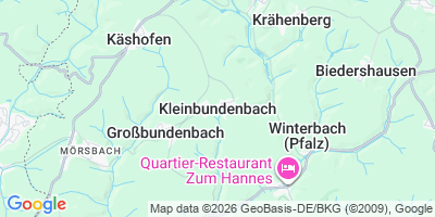 Karte Kleinbundenbach