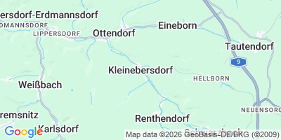 Karte Kleinebersdorf