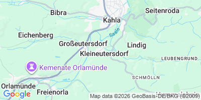 Karte Kleineutersdorf
