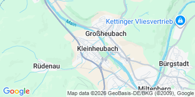 Karte Kleinheubach