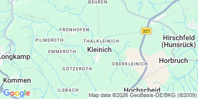 Karte Kleinich