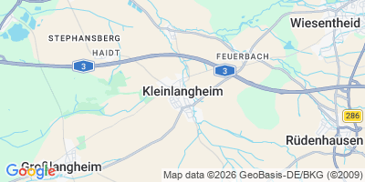 Karte Kleinlangheim