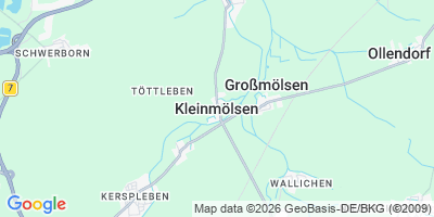 Karte Kleinmölsen