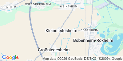Karte Kleinniedesheim