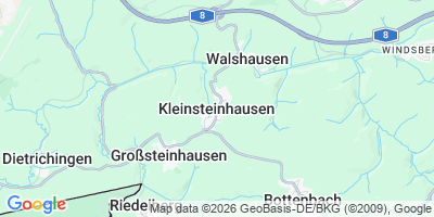 Karte Kleinsteinhausen