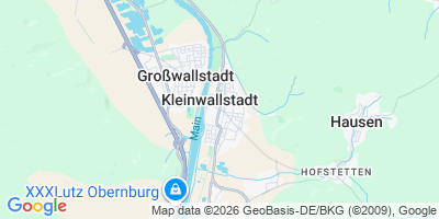 Karte Kleinwallstadt